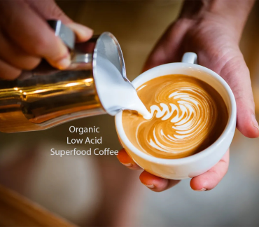 Longevity Coffee shop at Skyline Center in Thousand Oaks serving organic coffee and specialty drinks