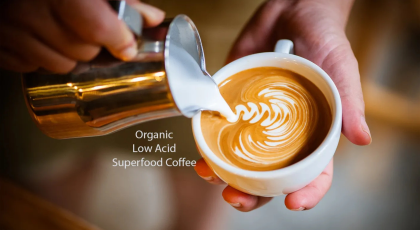 Longevity Coffee shop at Skyline Center in Thousand Oaks serving organic coffee and specialty drinks